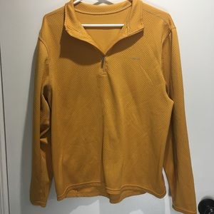 Athletic 1/4 Zip Pullover Performance Top